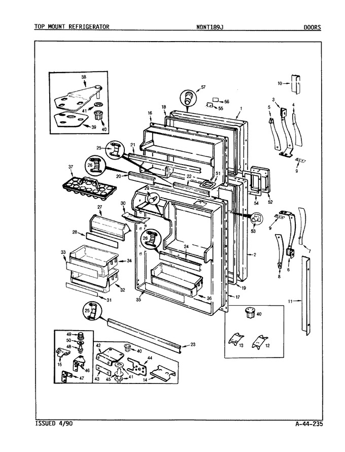 Diagram for NDNT189JA (BOM: 8B28A)