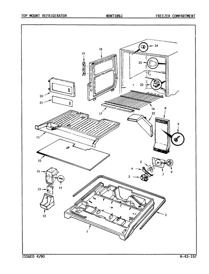 Diagram for NDNT189J (BOM: 8B28A)