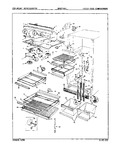 Diagram for 03 - Fresh Food Compartment