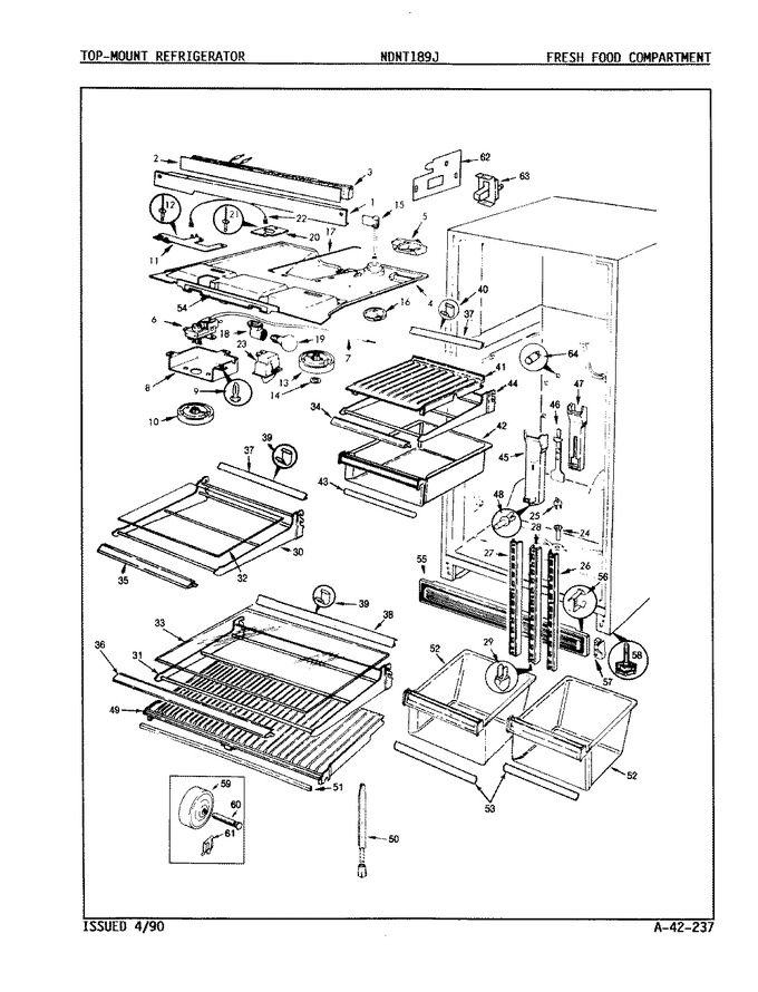 Diagram for NDNT189J (BOM: 8B28A)