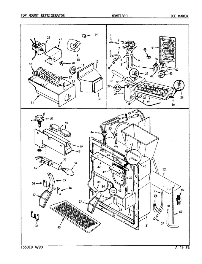 Diagram for NDNT189JA (BOM: 8B28A)