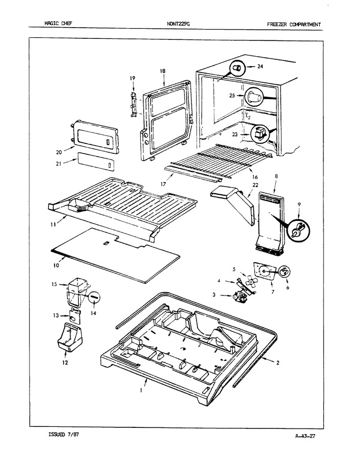 Diagram for NDNT229GH (BOM: 5E69A)