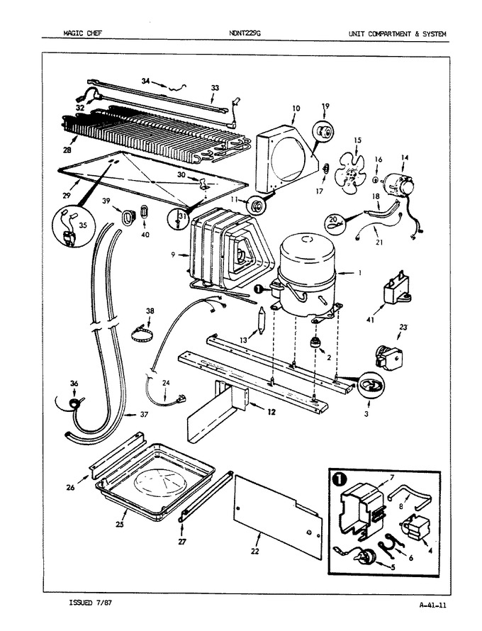 Diagram for NDNT229G (BOM: 7D59A)