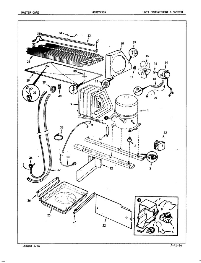 Diagram for NDNT229GXA (BOM: 5E50A)
