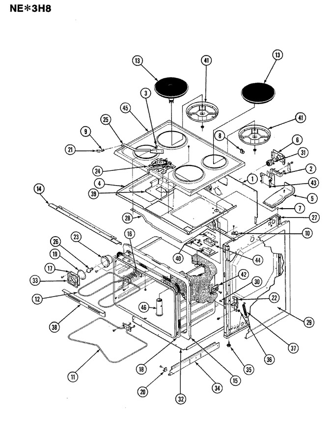 Diagram for NEA3H8CX