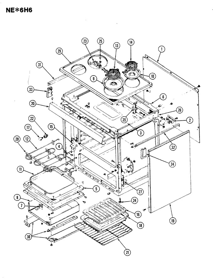 Diagram for NEA6H6CLW