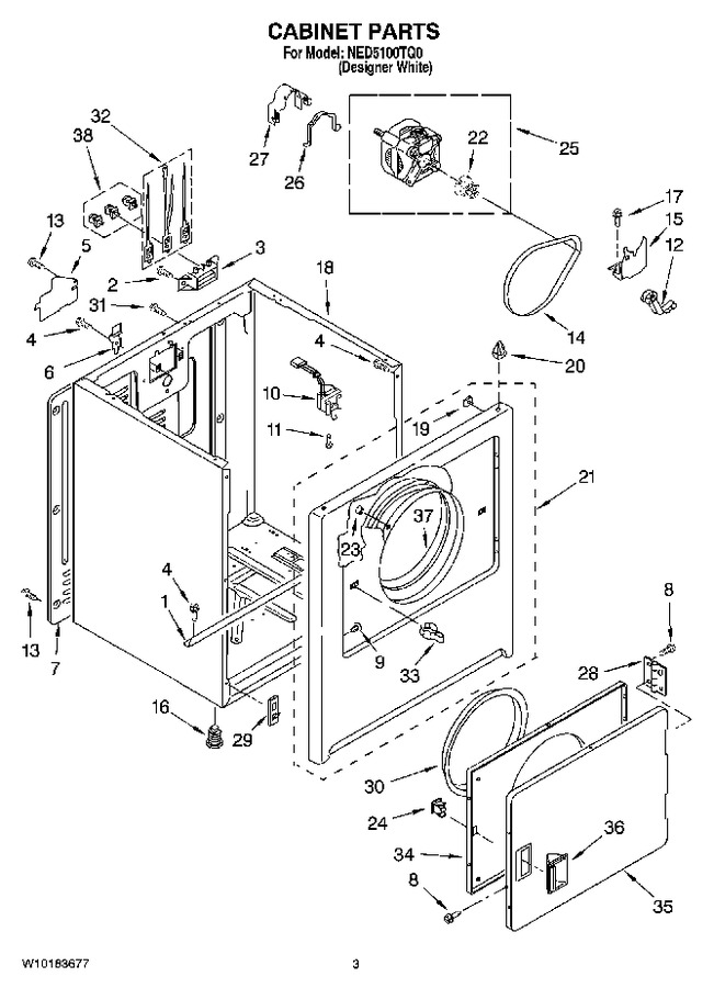 Diagram for NED5100TQ0