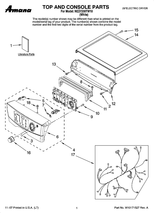 Diagram for NED7200TW10