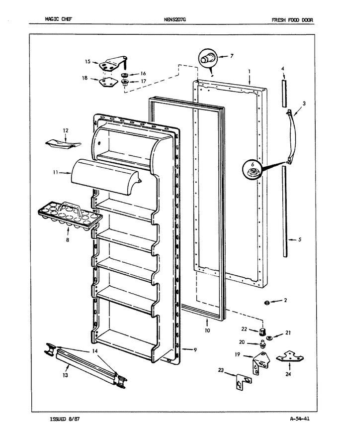 Diagram for NENS207GA (BOM: 7L31A)