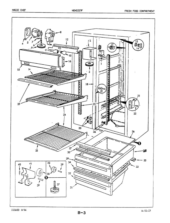 Diagram for NENS227FH (BOM: 5M50B)