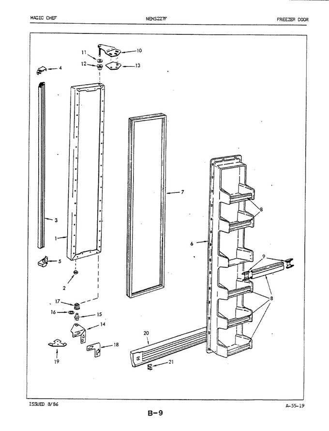 Diagram for NENS227FH (BOM: 5M50B)