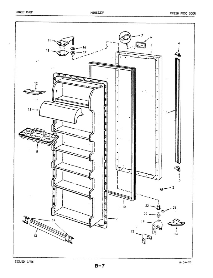 Diagram for NENS227FH (BOM: 5M50B)
