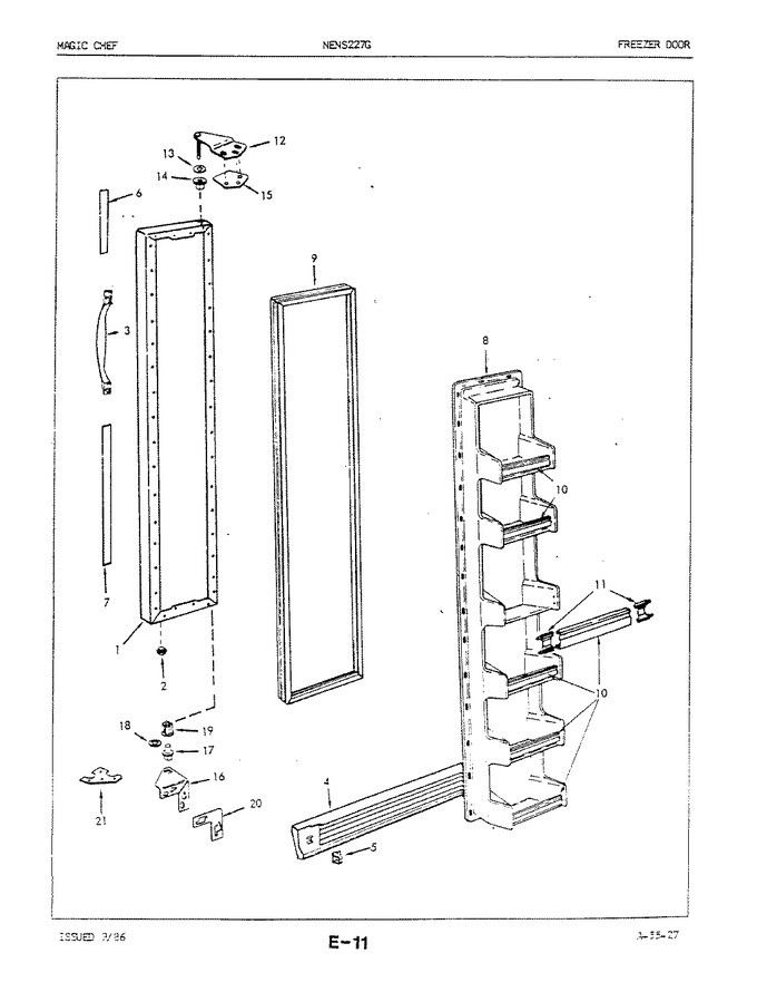 Diagram for NENS227GA (BOM: 5N63A)