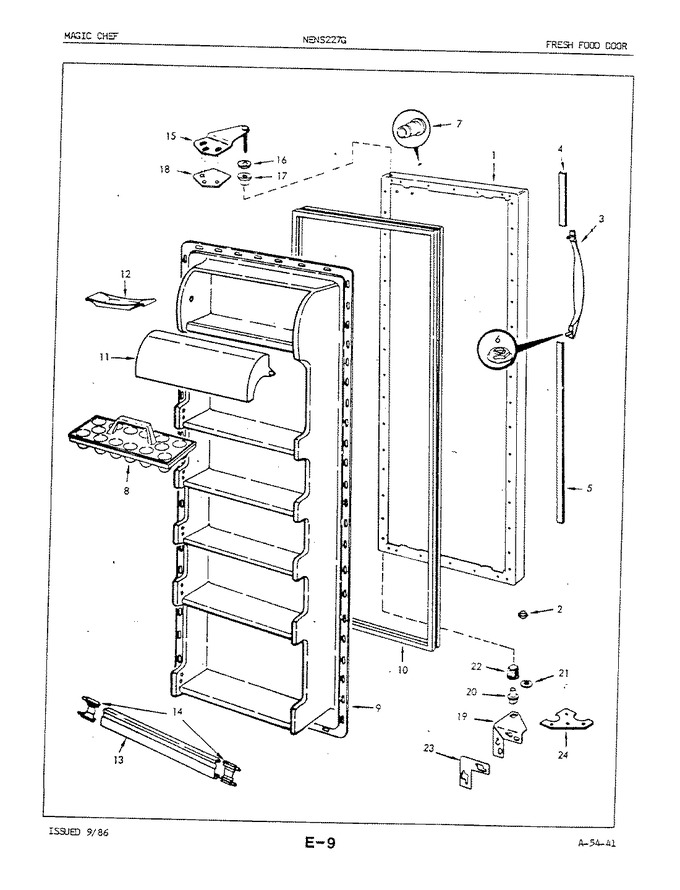 Diagram for NENS227GA (BOM: 5N63A)