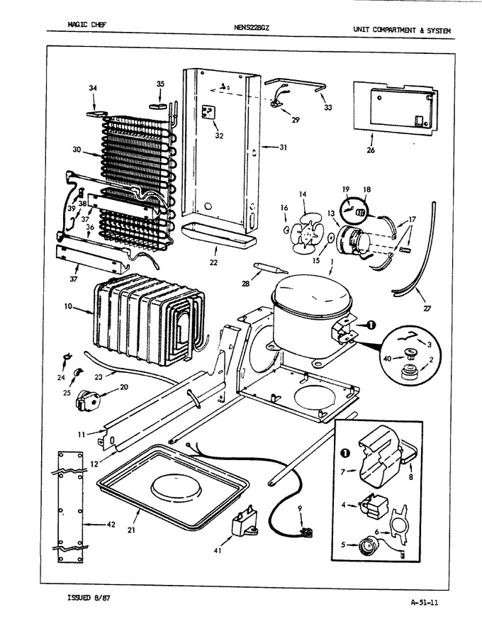 Diagram for NENS228GZA (BOM: 7L33A)