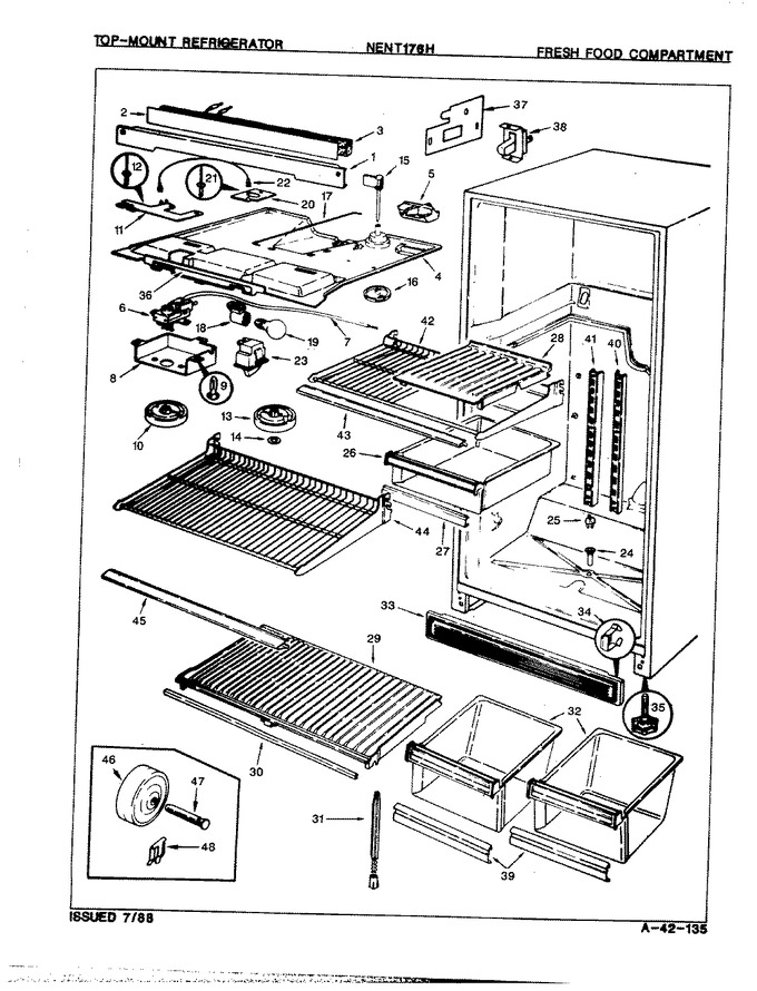 Diagram for NENT176HA (BOM: 7D53A)
