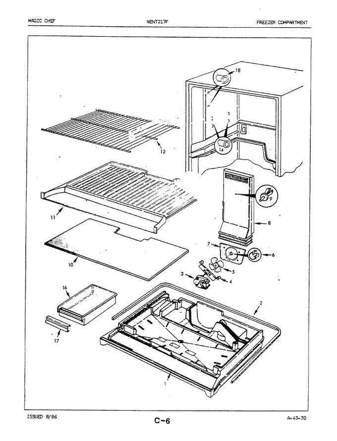 Diagram for NENT217FA (BOM: 5D80A)