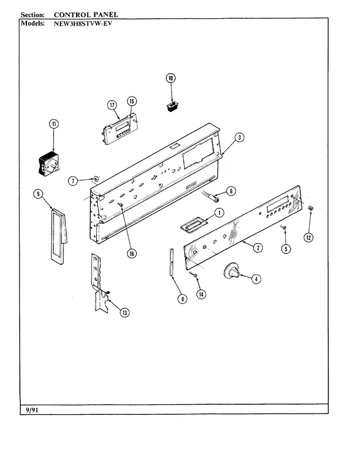 Diagram for NEW3H8STVW-EV
