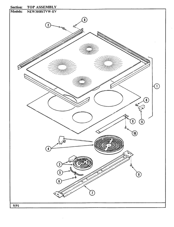 Diagram for NEW3H8STVW-EV