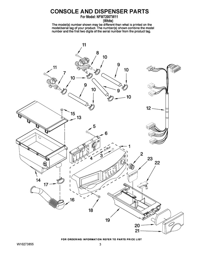 Diagram for NFW7200TW11