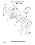 Diagram for 05 - Tub And Basket Parts