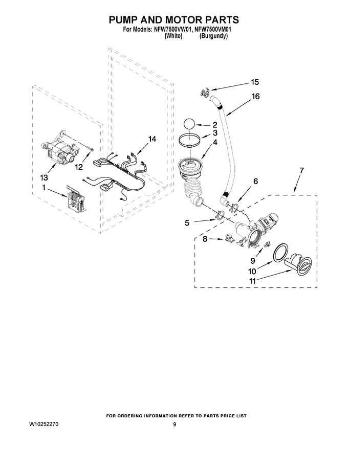Diagram for NFW7500VW01