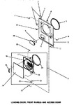 Diagram for 08 - Loading Door, Front Panels & Access Door