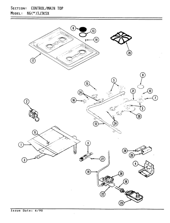 Diagram for NGA3J3KSX