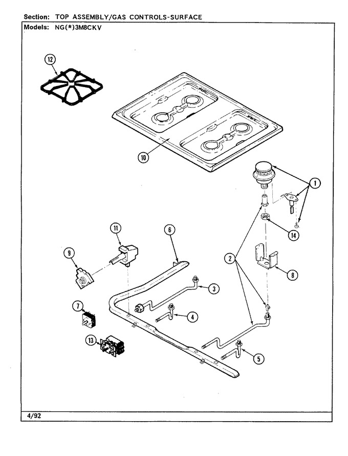 Diagram for NGA3M8CKV