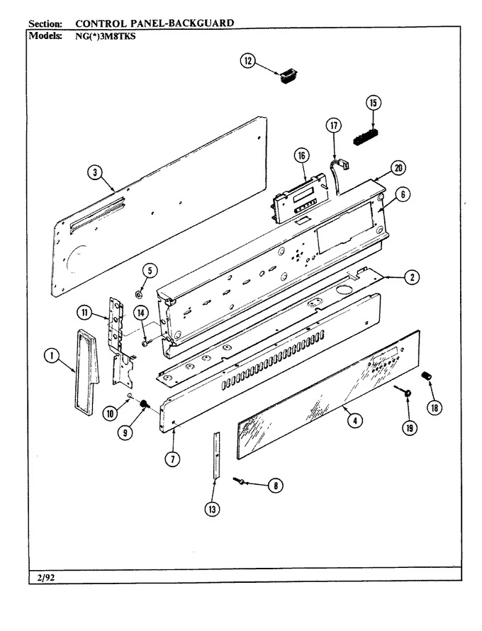 Diagram for NGA3M8TKS