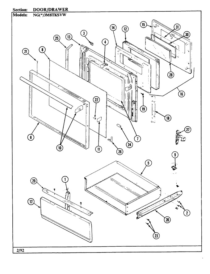 Diagram for NGA3M8TKS