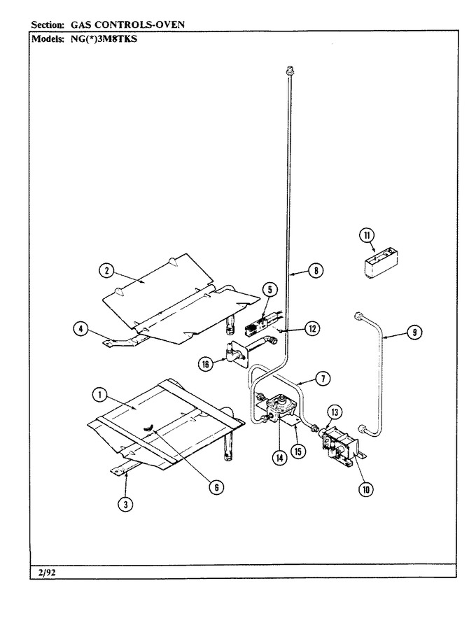 Diagram for NGA3M8TKS