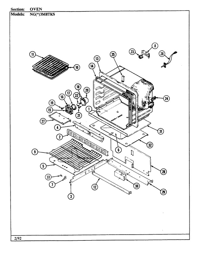 Diagram for NGA3M8TKS