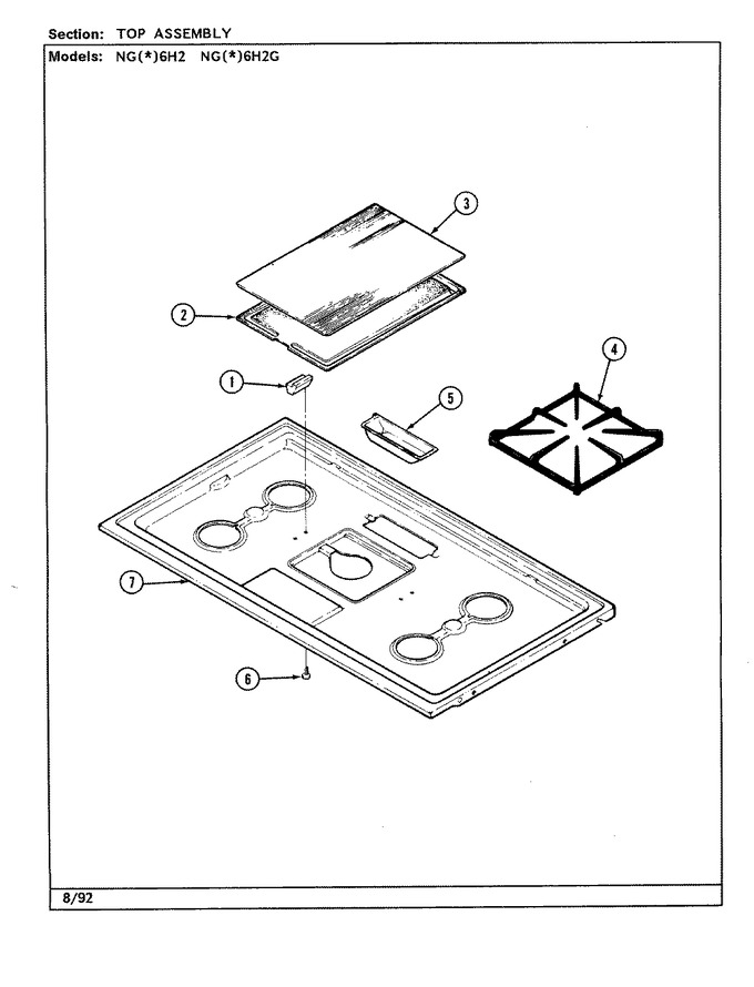 Diagram for NGA6H2GW