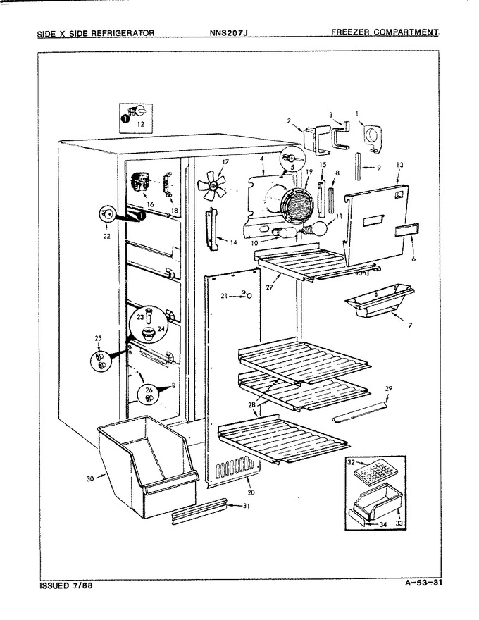 Diagram for NNS207JH (BOM: 8L34B)