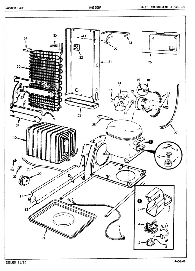 Diagram for NNS208F (BOM: 5M54A)