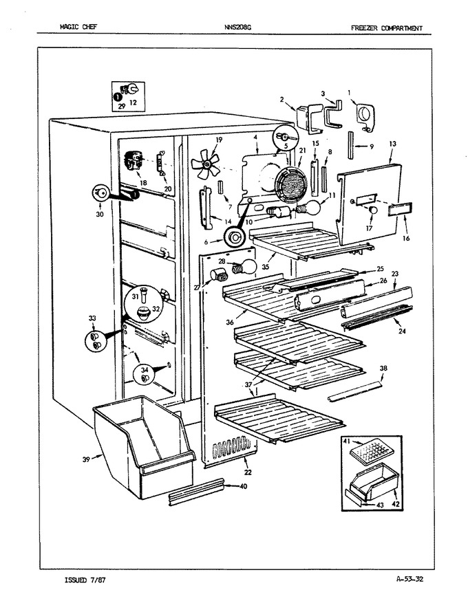Diagram for NNS208GA (BOM: 7L40A)