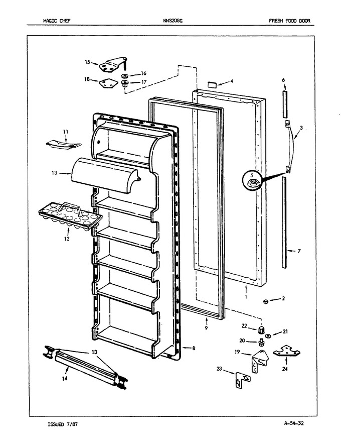 Diagram for NNS208GA (BOM: 7L40A)
