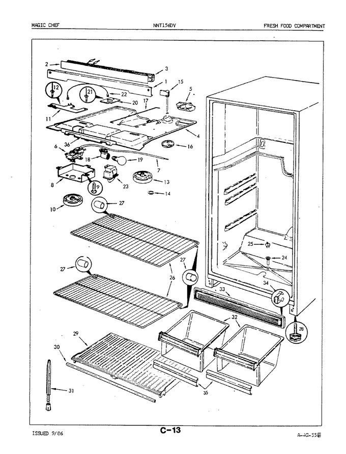 Diagram for NNT156DV (BOM: 5A51A)