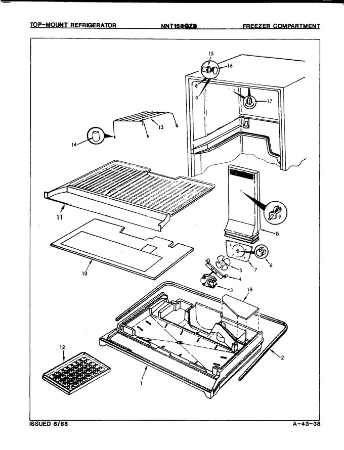 Diagram for NNT156GZ3 (BOM: 7D11A)