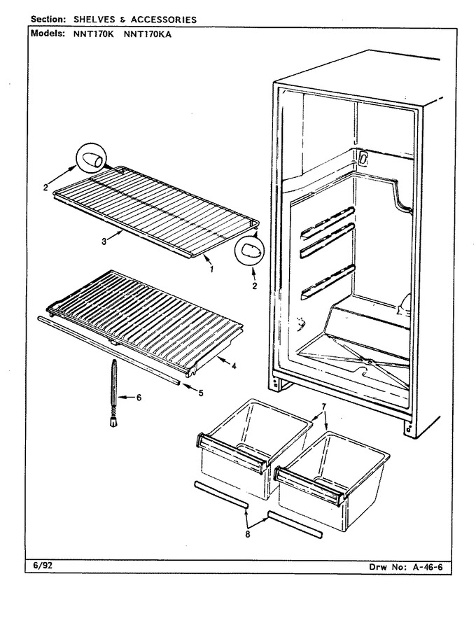 Diagram for NNT170K (BOM: CC28A)