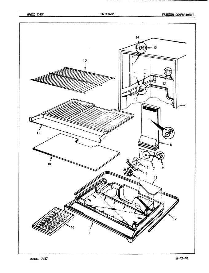 Diagram for NNT176GZA (BOM: 7A09A)