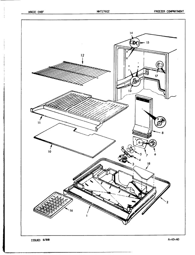 Diagram for NNT176GZA (BOM: 8A34A)