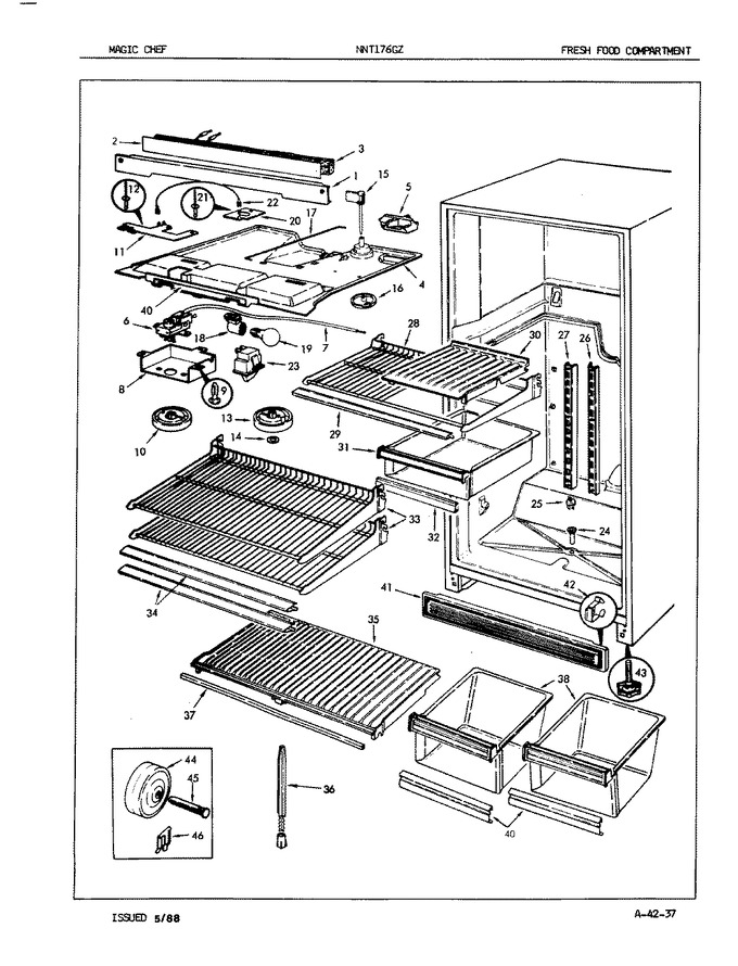 Diagram for NNT176GZH (BOM: 8A34A)
