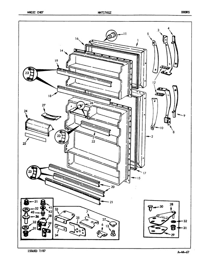 Diagram for NNT176GZA (BOM: 7A09A)