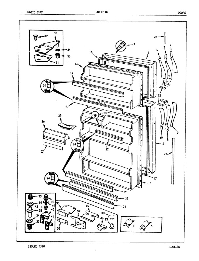 Diagram for NNT178GZA (BOM: 8A35A)