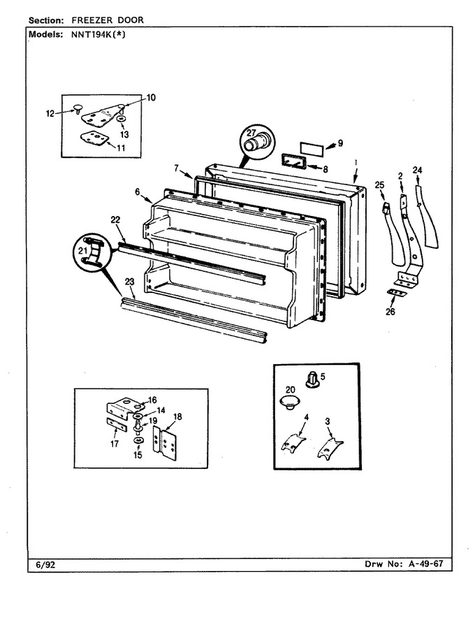 Diagram for NNT194KA (BOM: CC62A)
