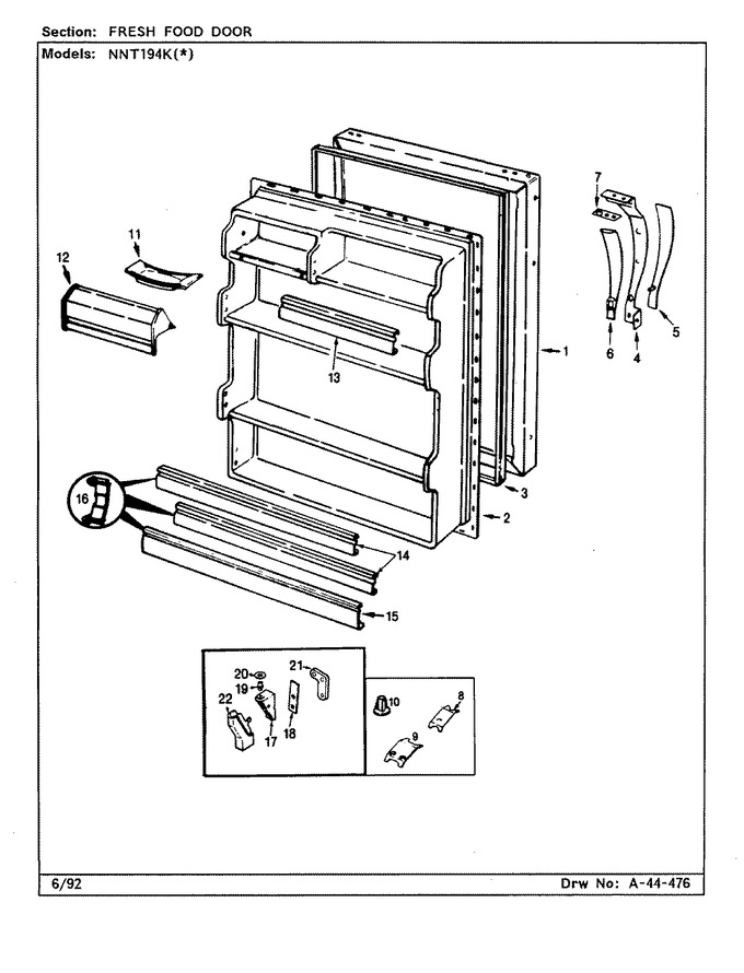Diagram for NNT194KA (BOM: CC62A)
