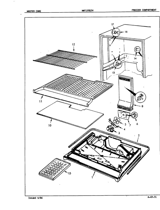 Diagram for NNT195D3VA (BOM: 5D54A)