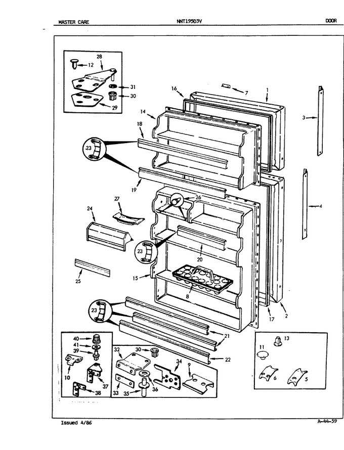 Diagram for NNT195D3VA (BOM: 5D54A)